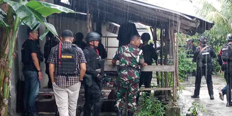 Pecatan TNI Tembak Prajurit, Kabur Lewat Gorong-Gorong