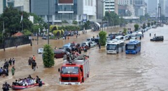 11 RT dan 4 Ruas Jalan Jakarta Kebanjiran Akibat Hujan Deras