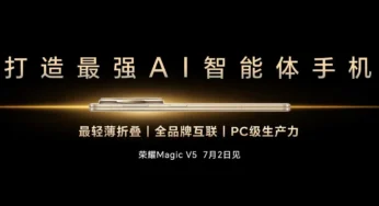 Honor Magic V5 Meluncur 2 Juli, Ponsel Lipat Tertipis Dunia