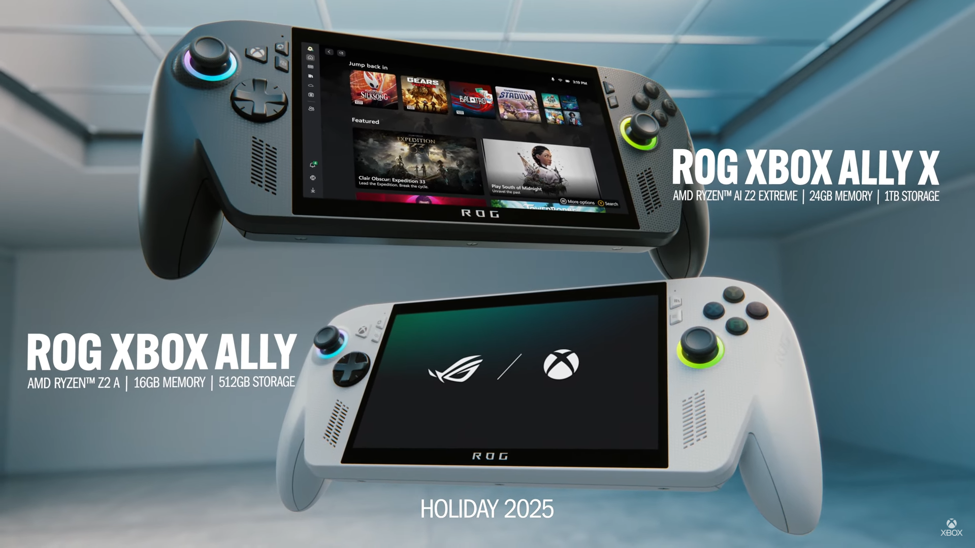 ROG Xbox Ally Ungkap Dua Varian dengan Chip Terbaru