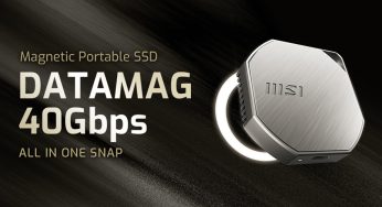 MSI Rilis SSD Portable Datamag 40Gbps dengan Kecepatan Ganda