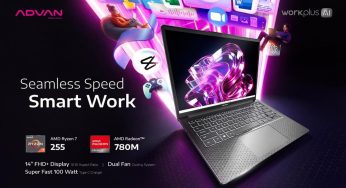 Workplus AI Resmi Dirilis, Laptop Gaming dari Advan