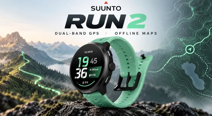 Suunto Run 2 Resmi Hadir dengan Offline Maps